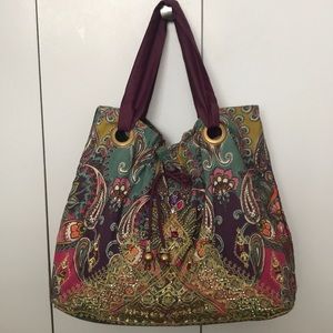 Paisley shoulder bag